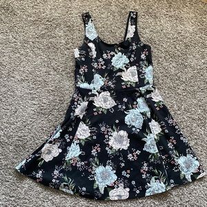 Skater dress with flowers perfect for spring season